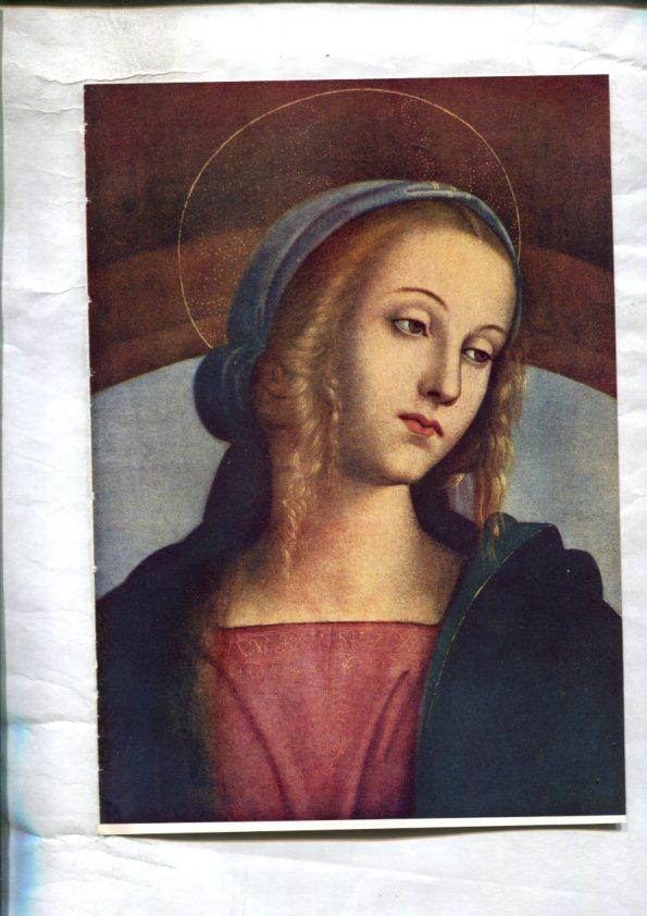  LEI racconti della vita di Maria: Lamina 11: Madonna por Perugino