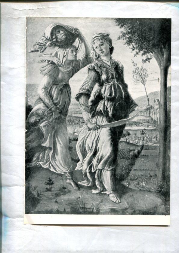  LEI racconti della vita di Maria: Lamina 18: Giuditta por Sandro Botticelli