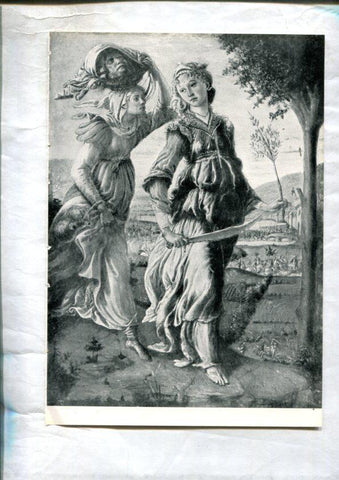  LEI racconti della vita di Maria: Lamina 18: Giuditta por Sandro Botticelli