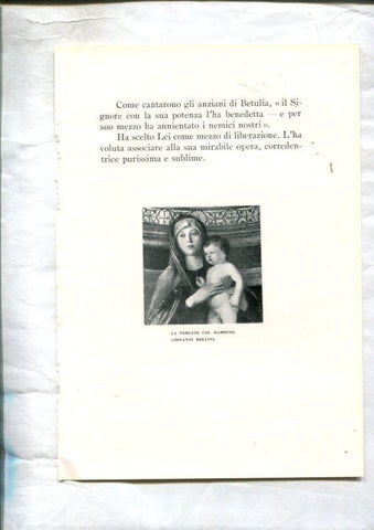  LEI racconti della vita di Maria: Lamina 23: La Vergine col Bambino por giovanni Bellini