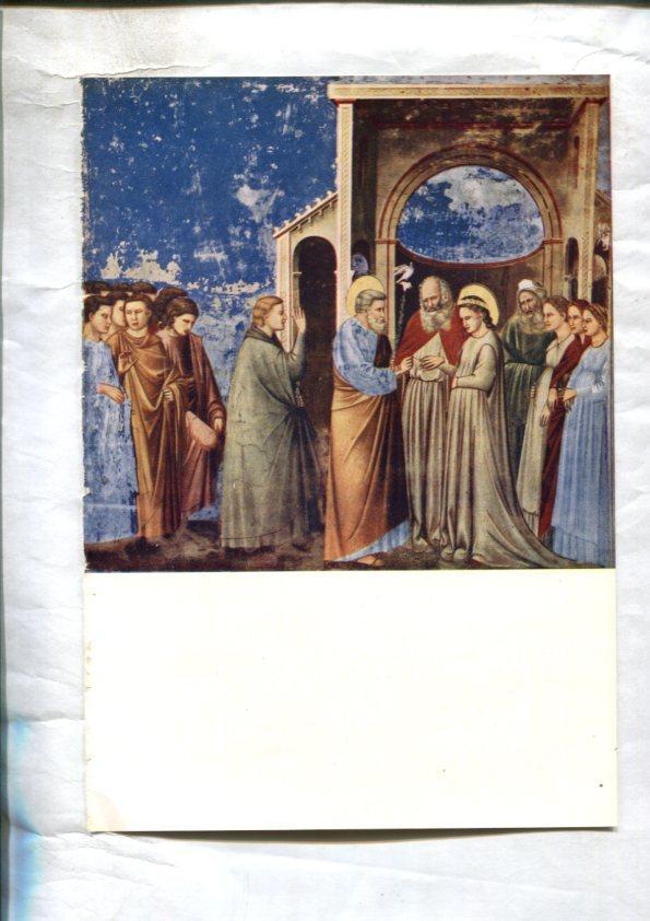  LEI racconti della vita di Maria: Lamina 28: Lo Sposalizio della Vergine por Giotto