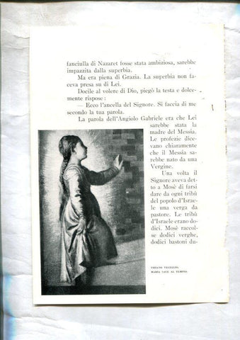  LEI racconti della vita di Maria: Lamina 33: Maria sale al templo por Tiziano Vecellio