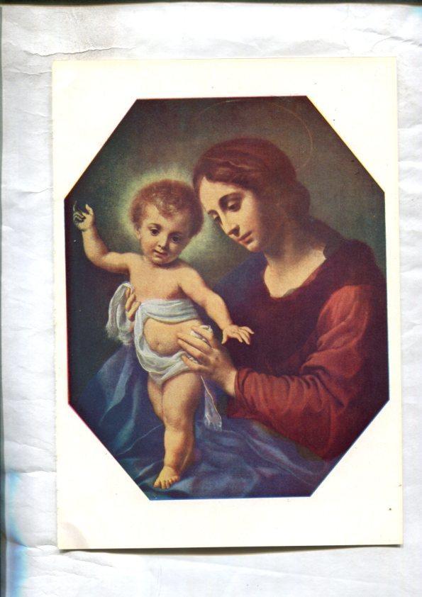  LEI racconti della vita di Maria: Lamina 38: La Madonna delle Stoffe por Carlo Dolci