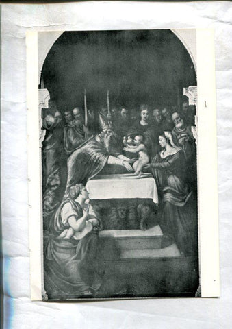  LEI racconti della vita di Maria: Lamina 40: Gesu presentato al templo por Iacopo Robusti Detto il Tintoretto