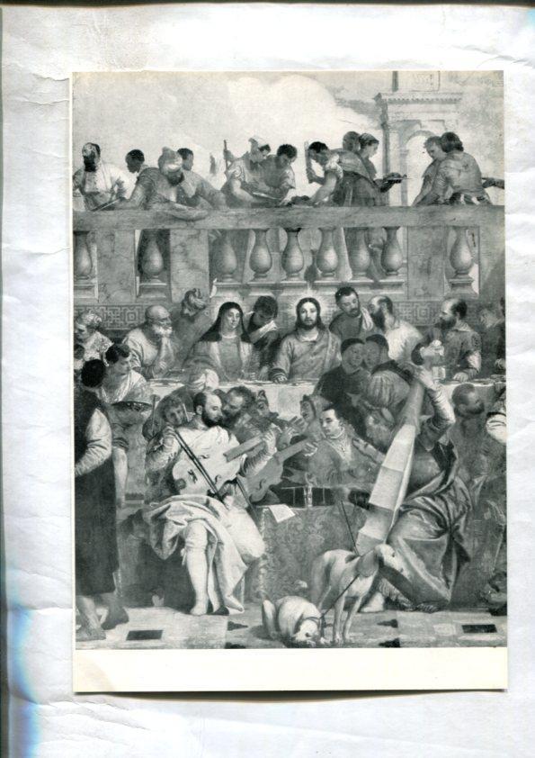  LEI racconti della vita di Maria: Lamina 51: Le nozze di Cana por Paolo Caliari Detto il Veronese y 