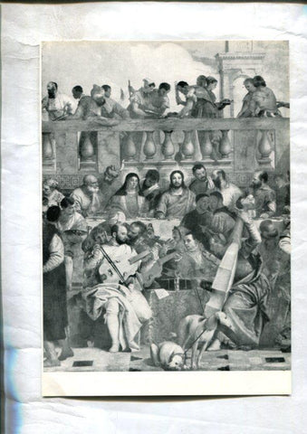  LEI racconti della vita di Maria: Lamina 51: Le nozze di Cana por Paolo Caliari Detto il Veronese y 