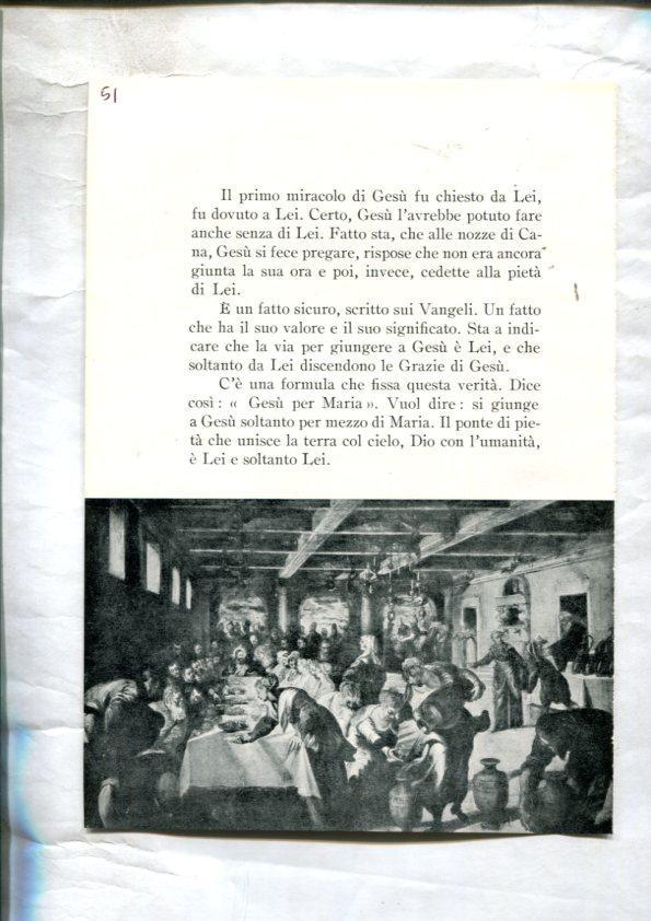  LEI racconti della vita di Maria: Lamina 51: Le nozze di Cana por Paolo Caliari Detto il Veronese y 