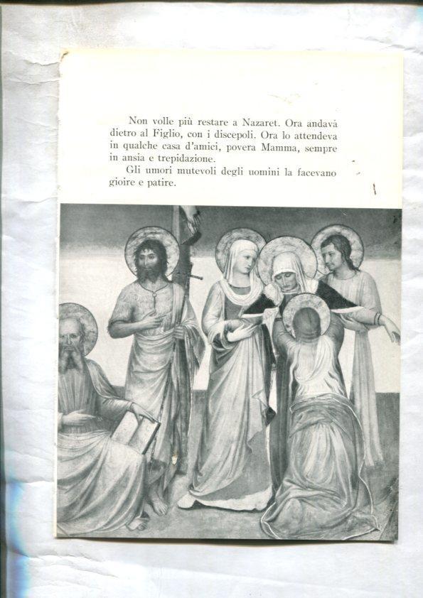  LEI racconti della vita di Maria: Lamina 52: La madonna al piedi della Croce por Beato Angelico y 