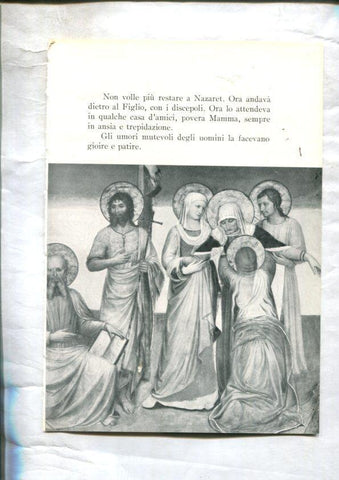  LEI racconti della vita di Maria: Lamina 52: La madonna al piedi della Croce por Beato Angelico y 