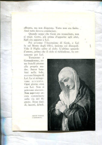  LEI racconti della vita di Maria: Lamina 57: L'addolorata por Tiziano Vecellio