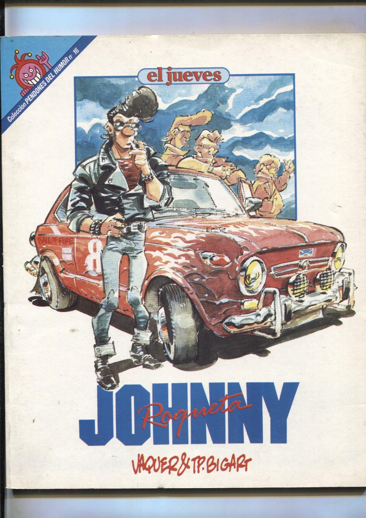 Pendones del Humor numero 016: Johnny Roqueta 