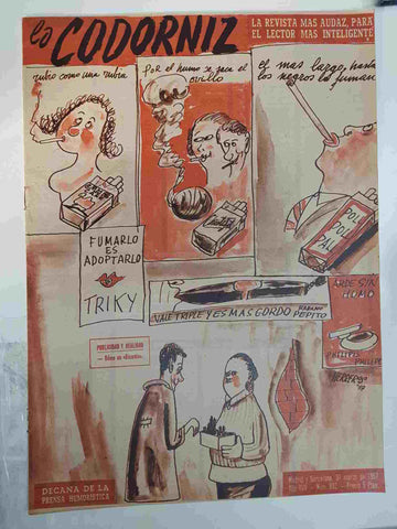 Revista: La Codorniz numero 0802, 31 de marzo de 1957 año XVII