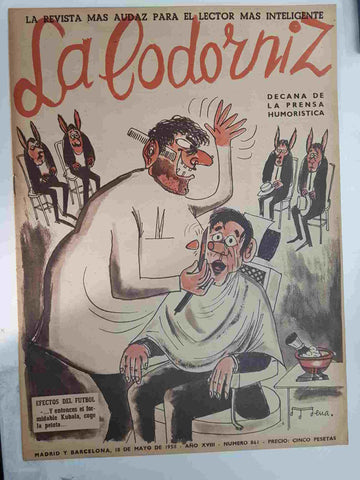 Revista: La Codorniz numero 0861, 18 de mayo de 1958 año XVIII - Observe la astucia del Auto-Stopista