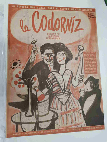 Revista la Codorniz: num 0968, Año XX, 5 de Junio de 1960 