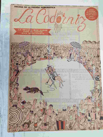 Revista la Codorniz: num 0977, Año XX, 7 de Agosto de 1960