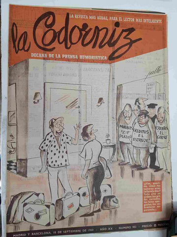 Revista la Codorniz: num 0983, Año XX, 18 de septiembre de 1960