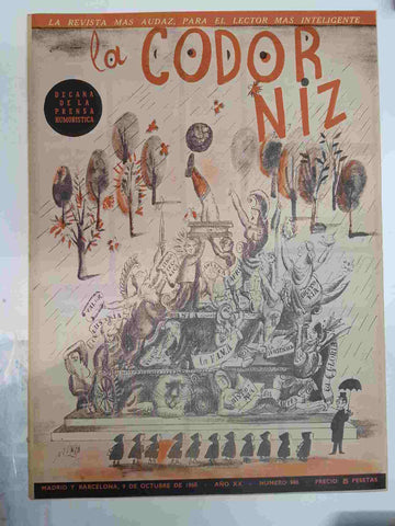 Revista la Codorniz: num 0986, Año XX, 9 de octubre de 1960