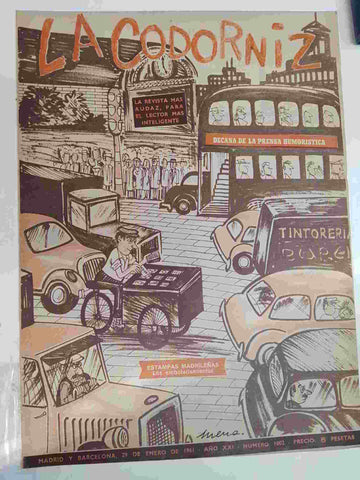 Revista la Codorniz: num 1002, Año XXI, 29 de Enero de 1961 - Los embotellamientos