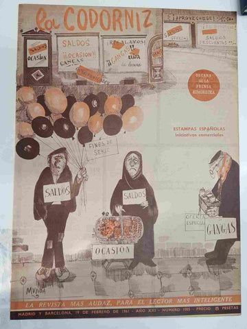 Revista la Codorniz: num 1005, Año XXI, 19 de febrero de 1961 - Iniciativas comerciales