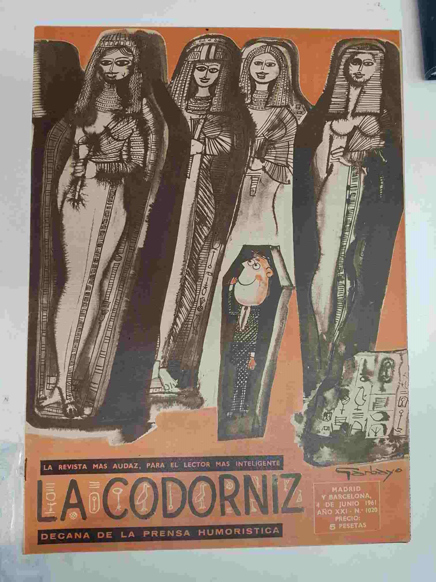Revista la Codorniz: num 1020 Año XXI, 4 de Junio de 1961
