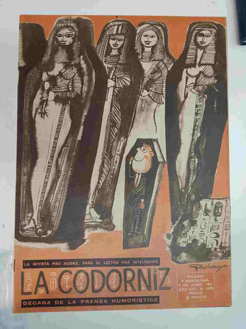 Revista la Codorniz: num 1020 Año XXI, 4 de Junio de 1961