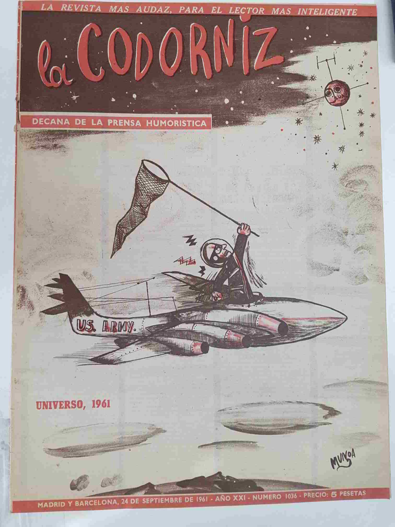 Revista la Codorniz: num 1036 Año XXI, 24 de Septiembre de 1961 - Universo 1961