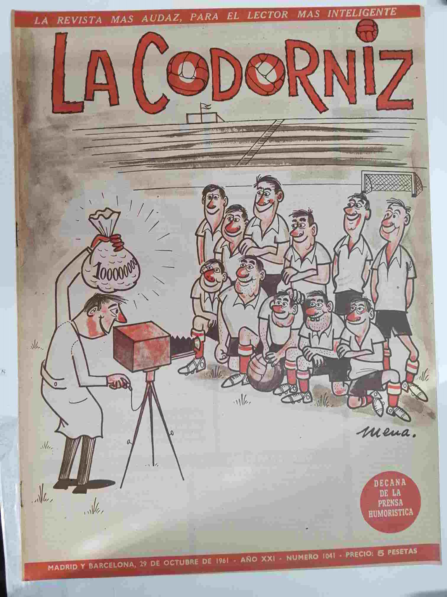 Revista la Codorniz: num 1041 Año XXI, 29 de Octubre de 1961