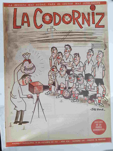 Revista la Codorniz: num 1041 Año XXI, 29 de Octubre de 1961