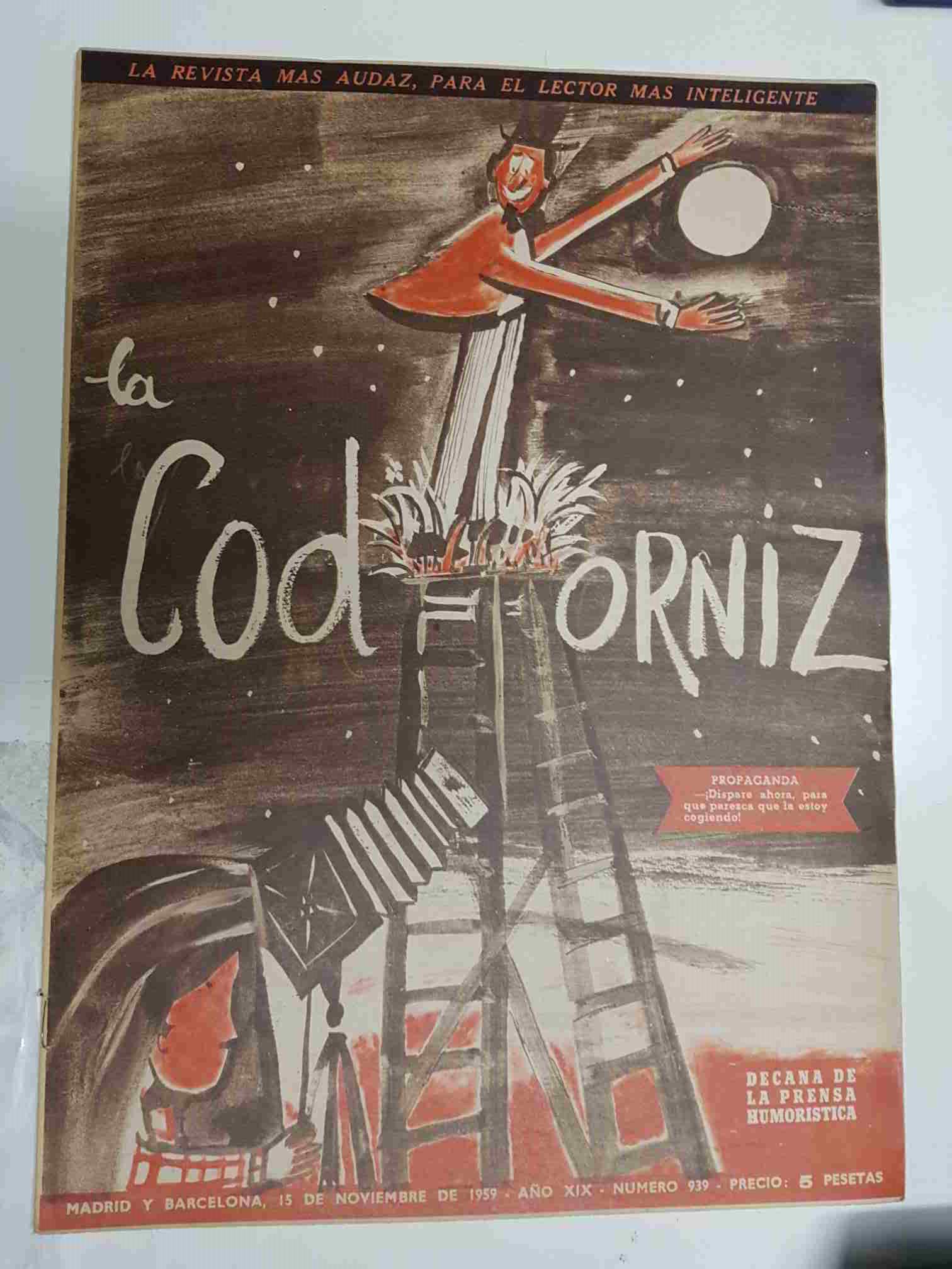 Revista la Codorniz: num 0939 Año XIX, 15 noviembre 1959 - Propaganda