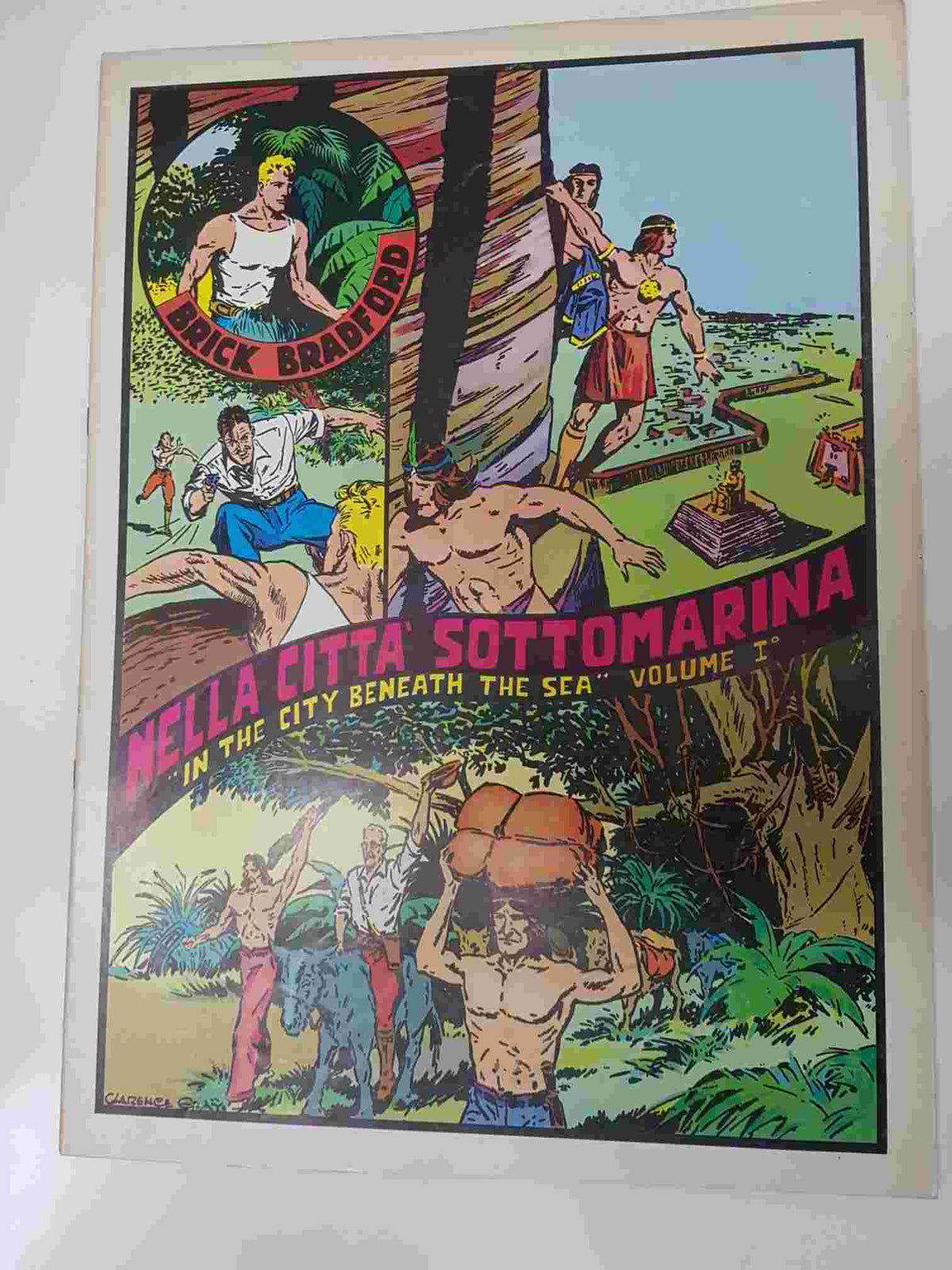 Comic Brick Bradford. Nella Citta Sottomarina. Collection American Comics num 1, 1975. Idioma: italiano