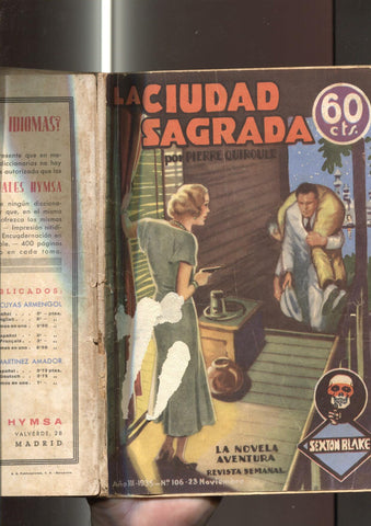 La Novela Aventura: Sexton Blake: La ciudad sagrada
