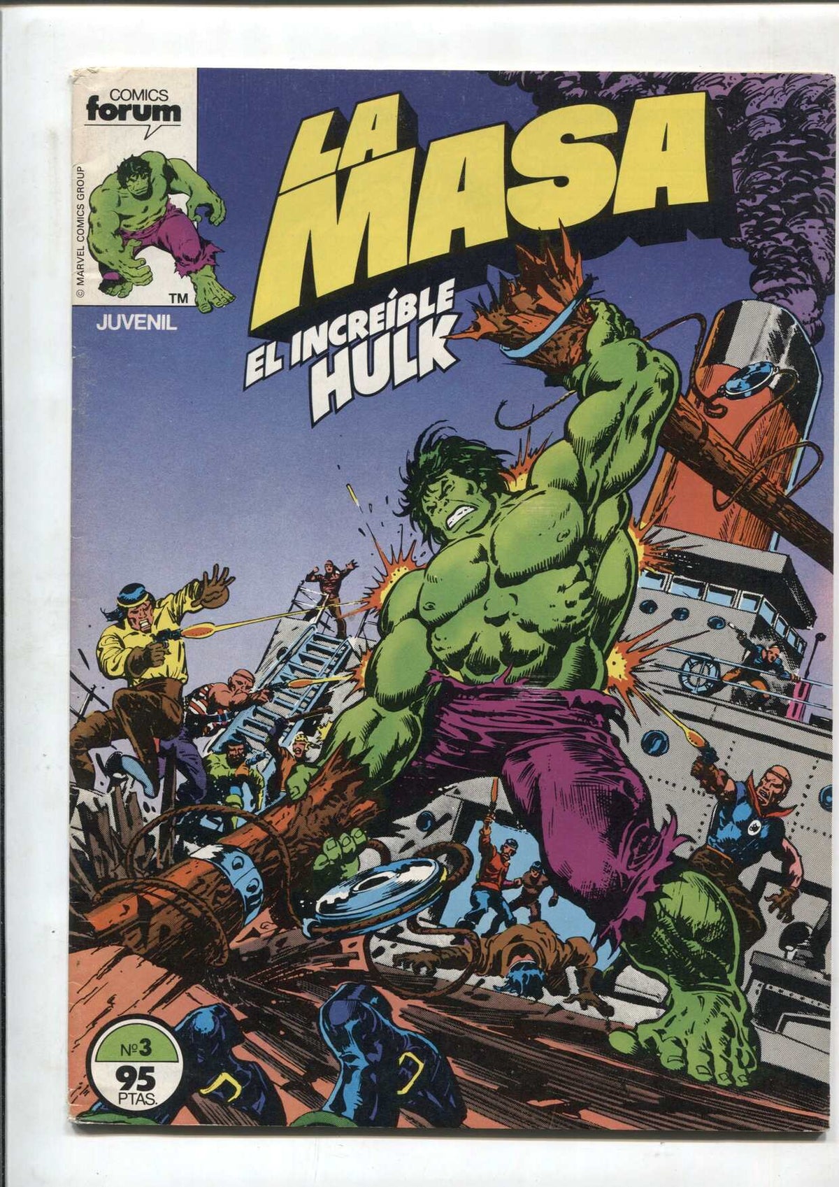 Forum: La Masa volumen 1 numero 03 (numerado 1 en trasera)