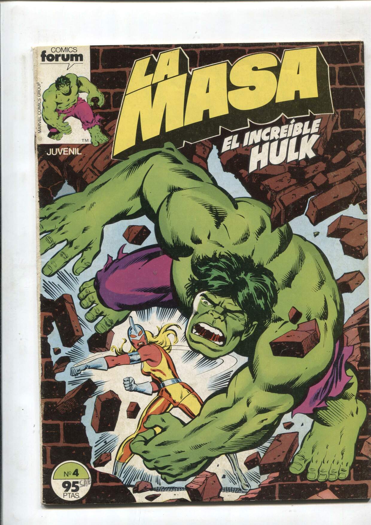 Forum: La Masa volumen 1 numero 04 (numerado 1 en trasera)