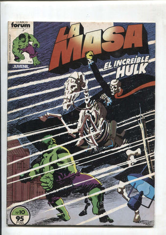 Forum: La Masa volumen 1 numero 10 (numerado 1 en trasera)