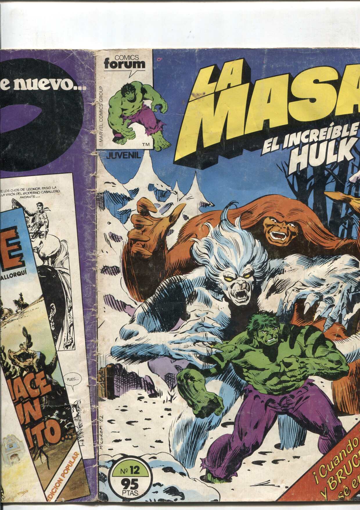 Forum: La Masa volumen 1 numero 12 (numerado 3 en trasera)