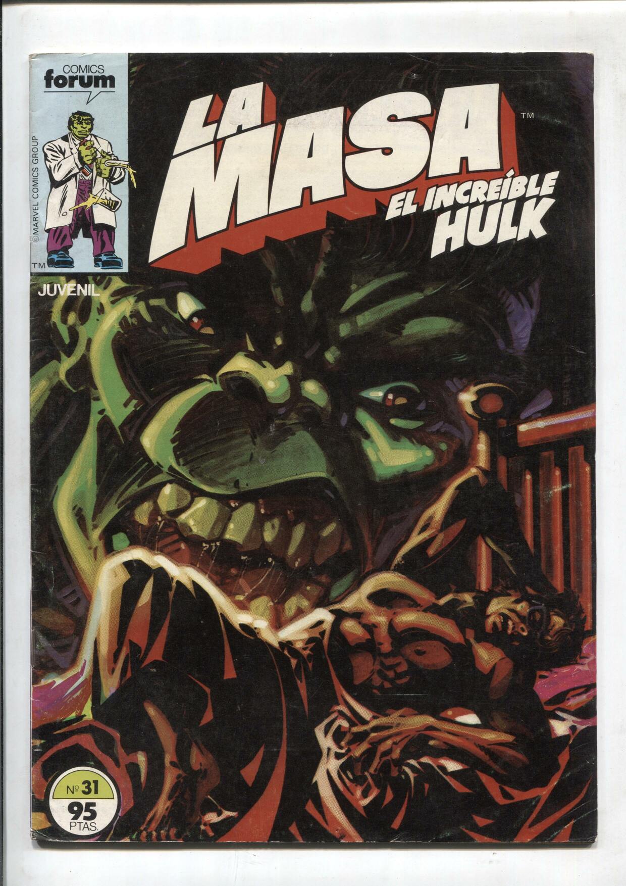 Forum: La Masa volumen 1 numero 31 (numerado 1 en trasera)