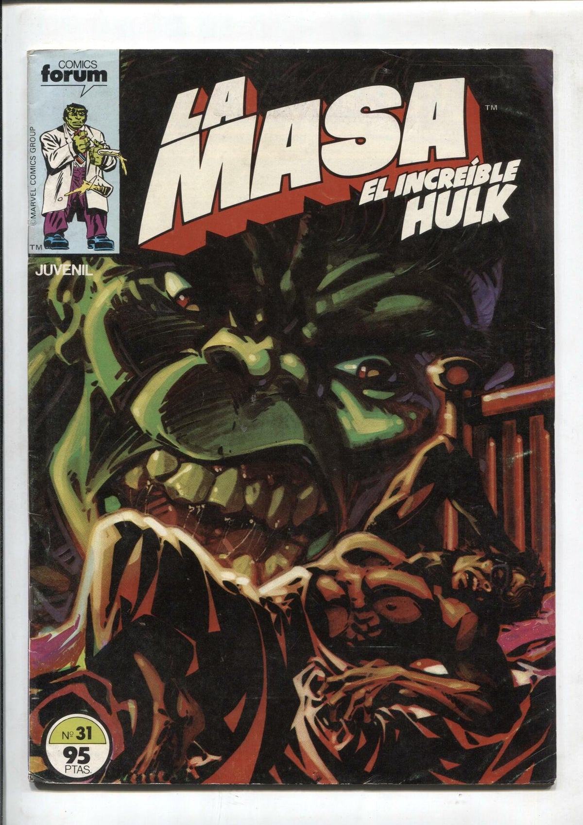 Forum: La Masa volumen 1 numero 31 (numerado 1 en trasera)