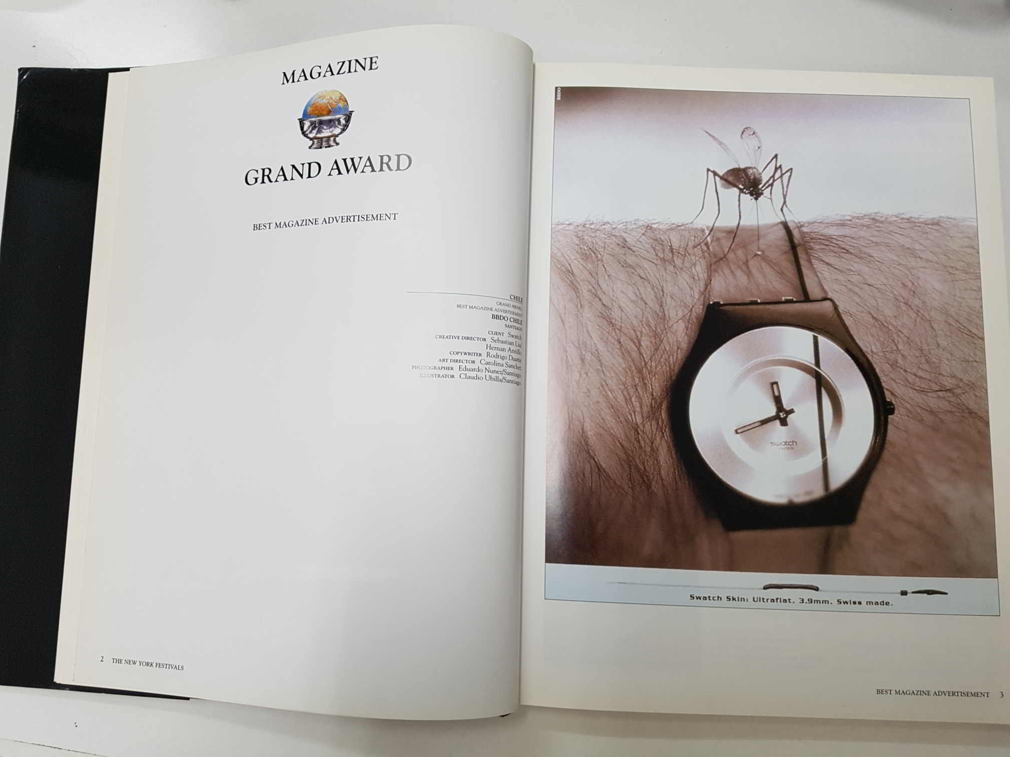 Libro: Annual Eight, The New York Festivals. International Advertising Awards