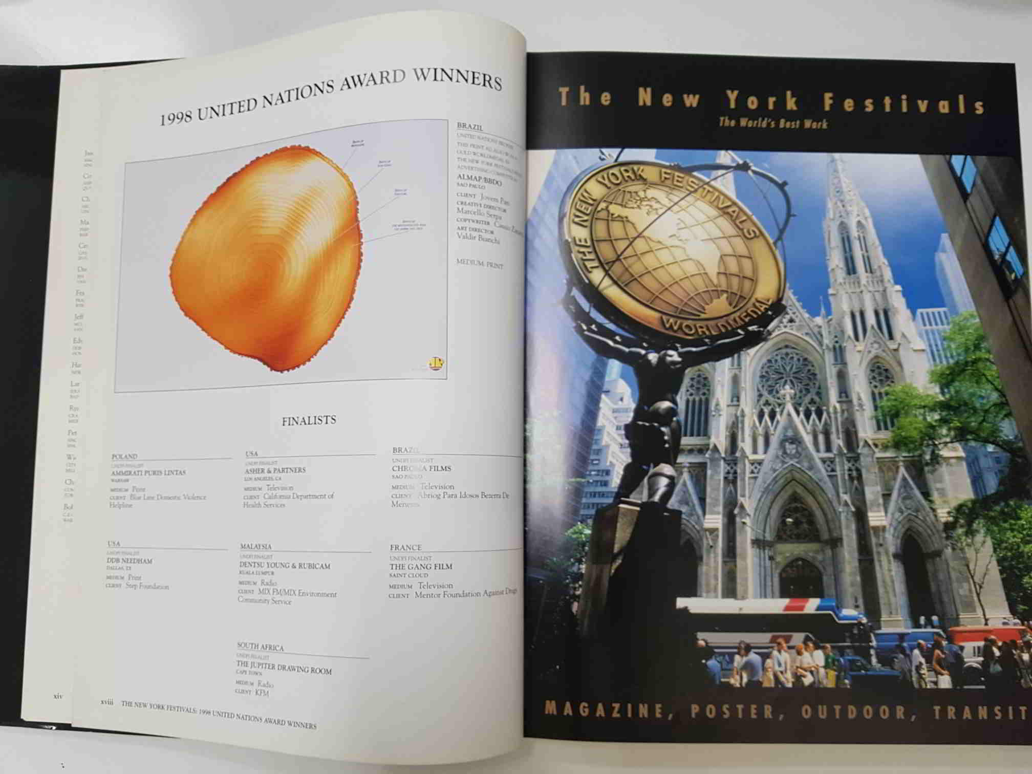 Libro: Annual Eight, The New York Festivals. International Advertising Awards