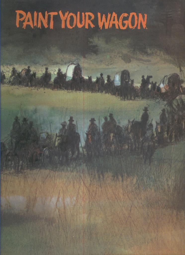 Disco LP: PAINT YOUR WAGON - Original Soundtrack (BSO): la leyenda de la ciudad sin nombre