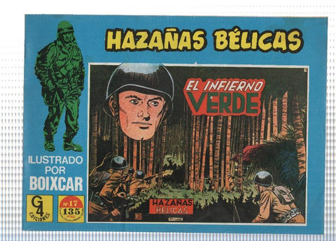 G4 Ediciones: Hazañas Belicas numero 17: El infierno verde y Una cruz en Monte Casino