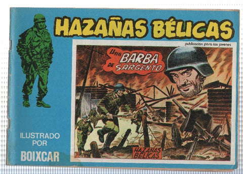 Hazañas Belicas azules numero 115: Una barba de Sargento, Bajo el cielo de corea y cerco de hierro
