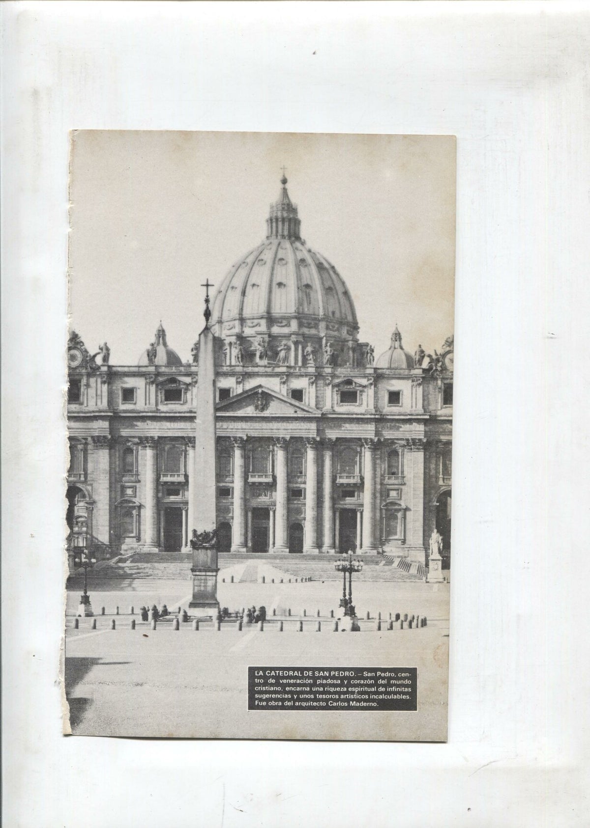 Lamina Maravillas del Mundo: La catedral de San Pedro y La torre de Pisa