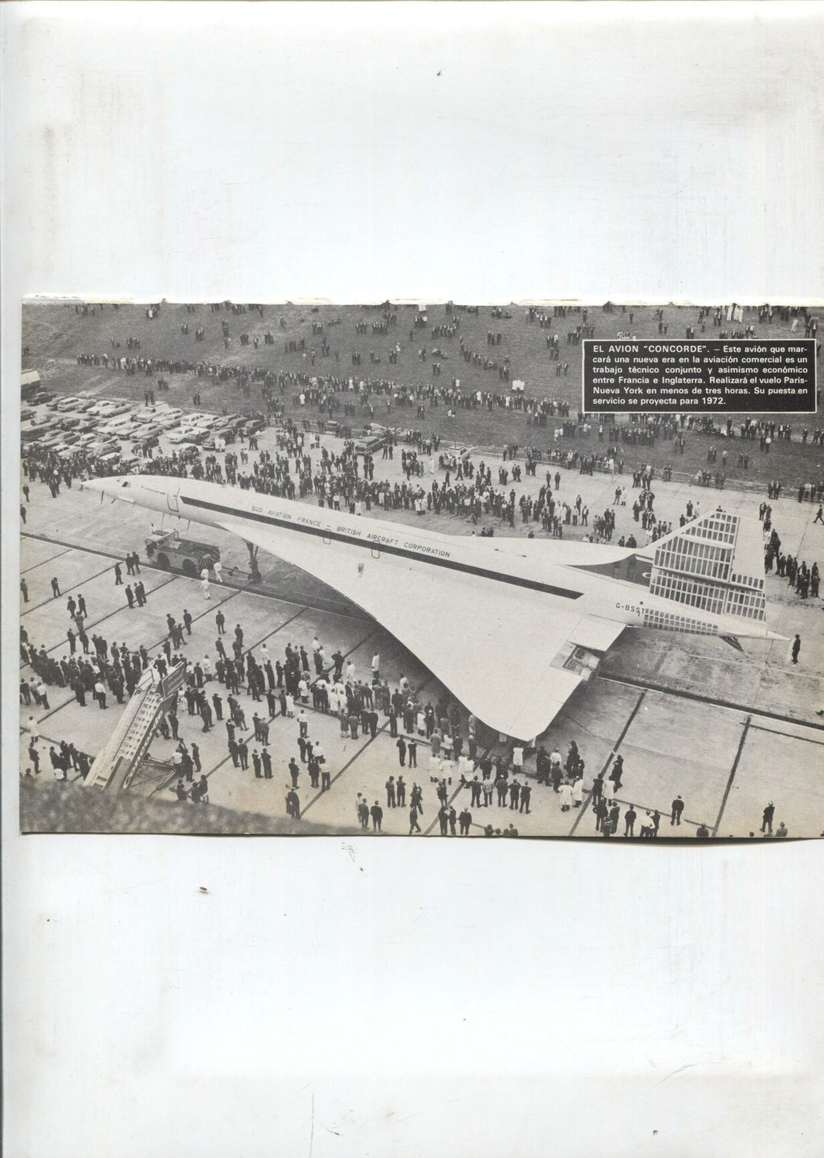Lamina Maravillas del Mundo: La gran muralla de china y el avion concorde