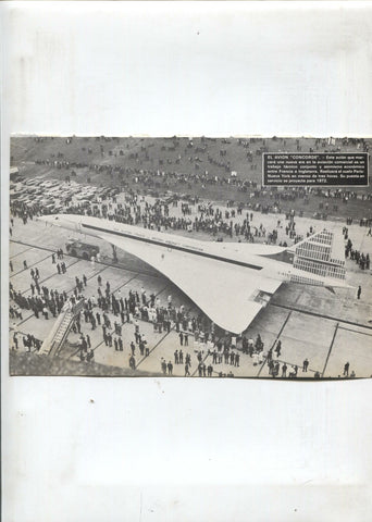 Lamina Maravillas del Mundo: La gran muralla de china y el avion concorde