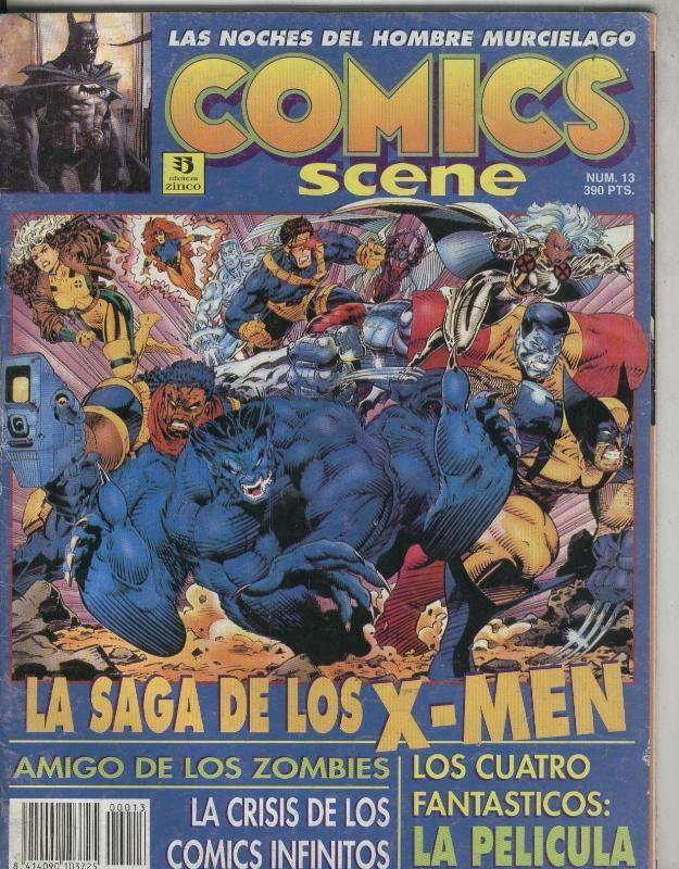 Ediciones Zinco: Comics Scene numero 13: la saga de los X Men