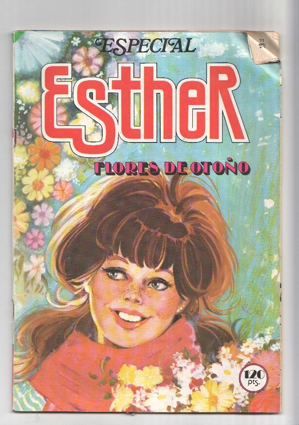 Esther especial numero 028: Flores de Otoño: poster central de Silvia
