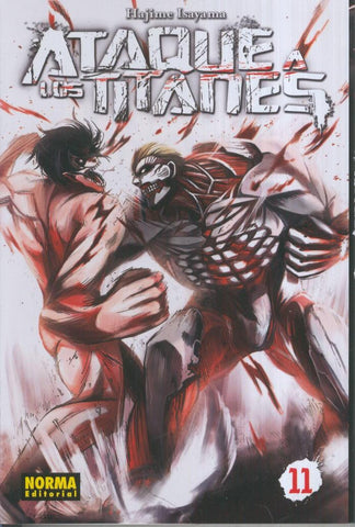 Manga: ATAQUE A LOS TITANES. Vol. 11