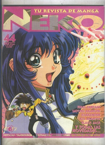 Neko revista sobre manga numero 44: Final Fantasy