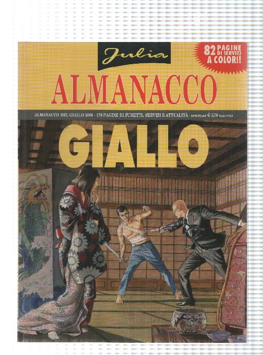 Sergio Bonelli: Julia Almanacco del giallo 2008 - il caso della Carpa e del Dragone. Textos en italiano